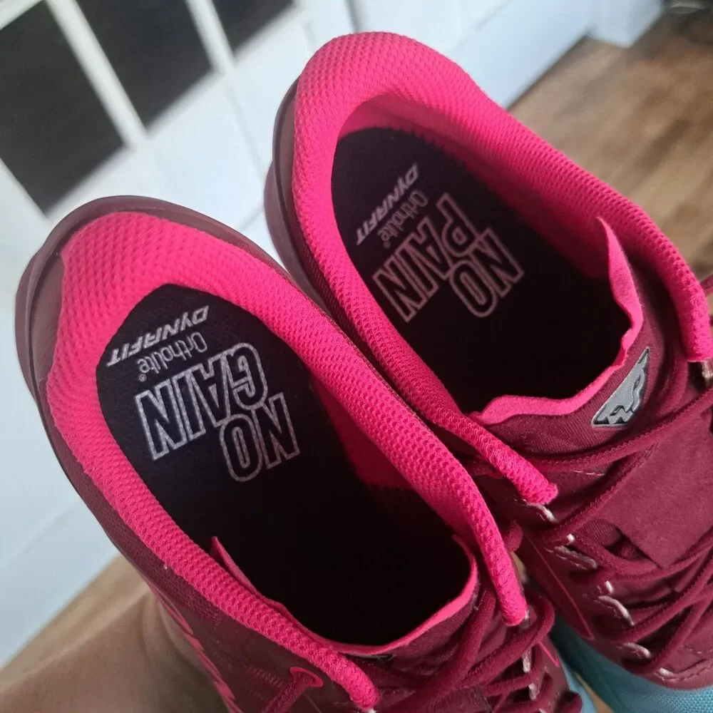 Dynafit Women's Alpine Trail Running Tennis Shoe Beet Pink/Marine Blue Size 11